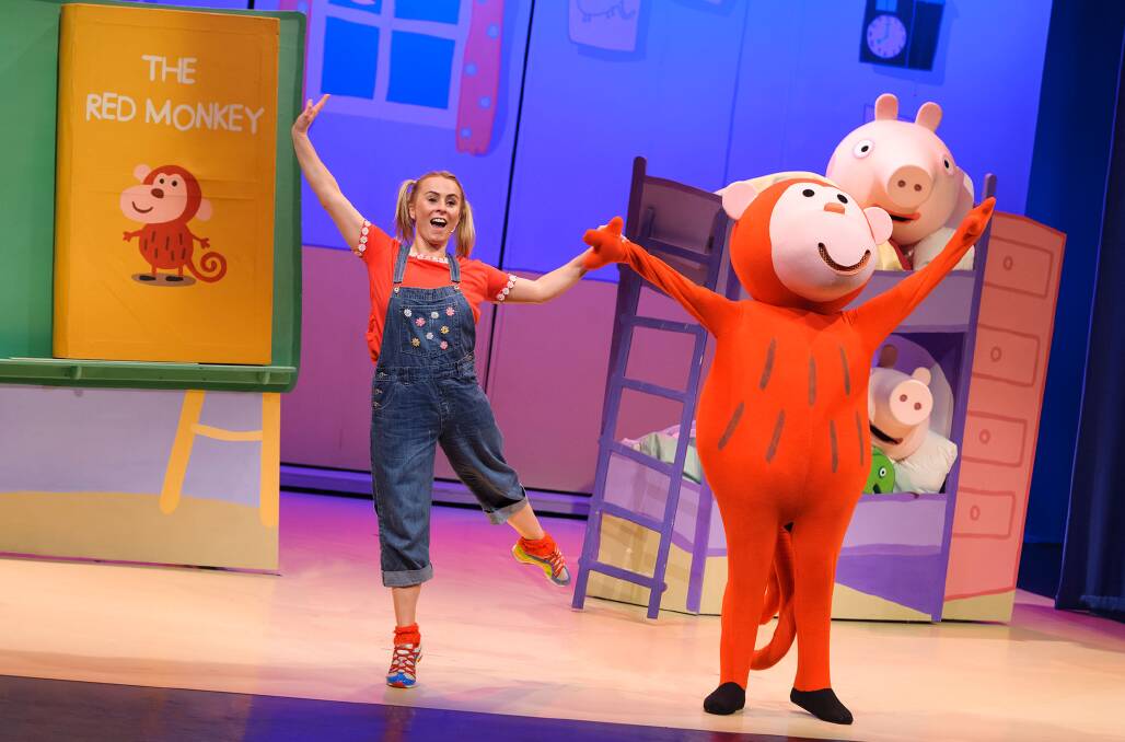 Have fun with Peppa Pig. Photo supplied