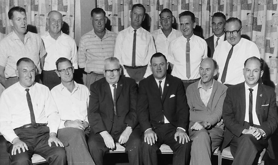 In good hands: Port Macquarie RSL Sub-Branch committee, 1960s. Photos supplied by Port Macquarie Historical Society.