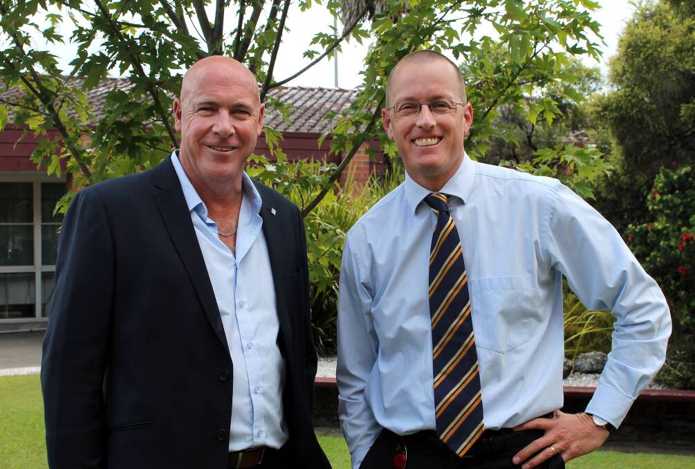 NEW ON THE BLOCK: (left to right) Kempsey Shire Council's new general manager Craig Milburn and new director, corporate Stephen Mitchell both started in their new roles on Monday February 5. Photo: Kempsey Shire Council.