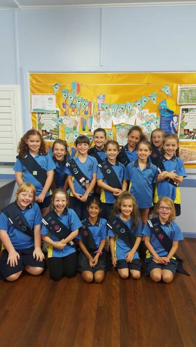 GUIDES: Port Macquarie junior guides ready for anything.