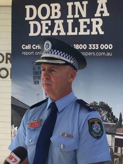 Promoted: Steve Clarke will be in charge of 13 police stations as the local area commander for the Hunter Valley region. 