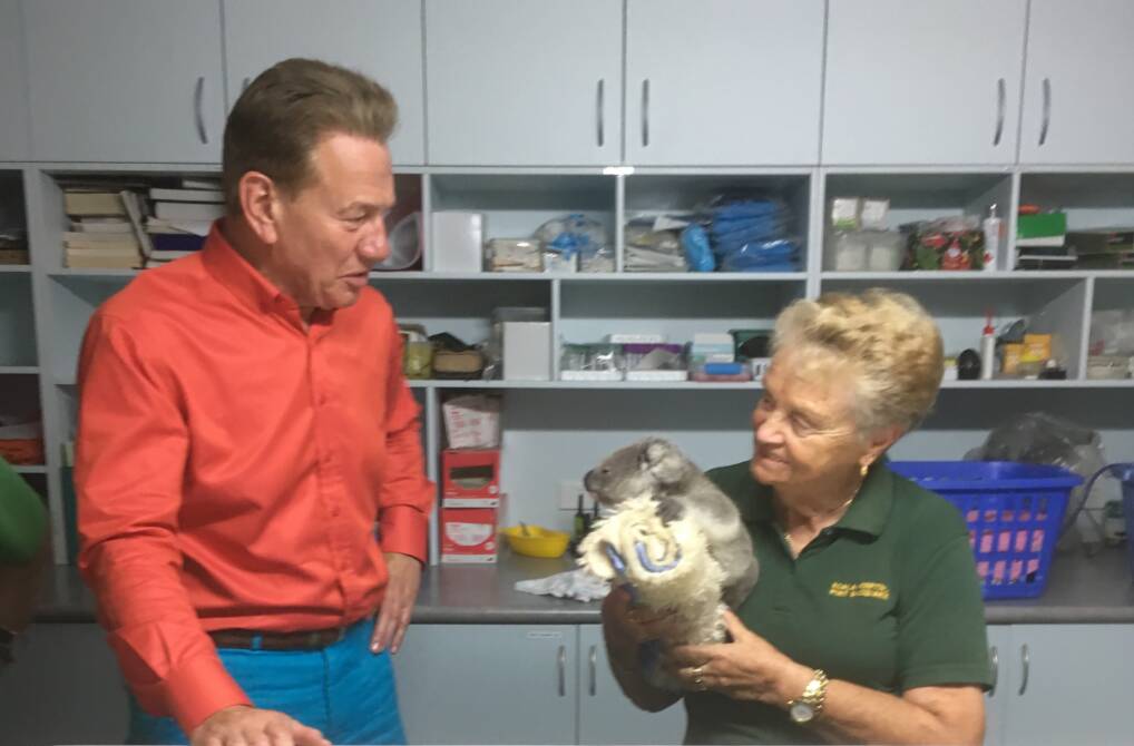 Port Macquarie Koala Hospital was filmed for inclusion in the BBC production, Great Continental Railway Journeys. Michael Portillo meets some of the locals.