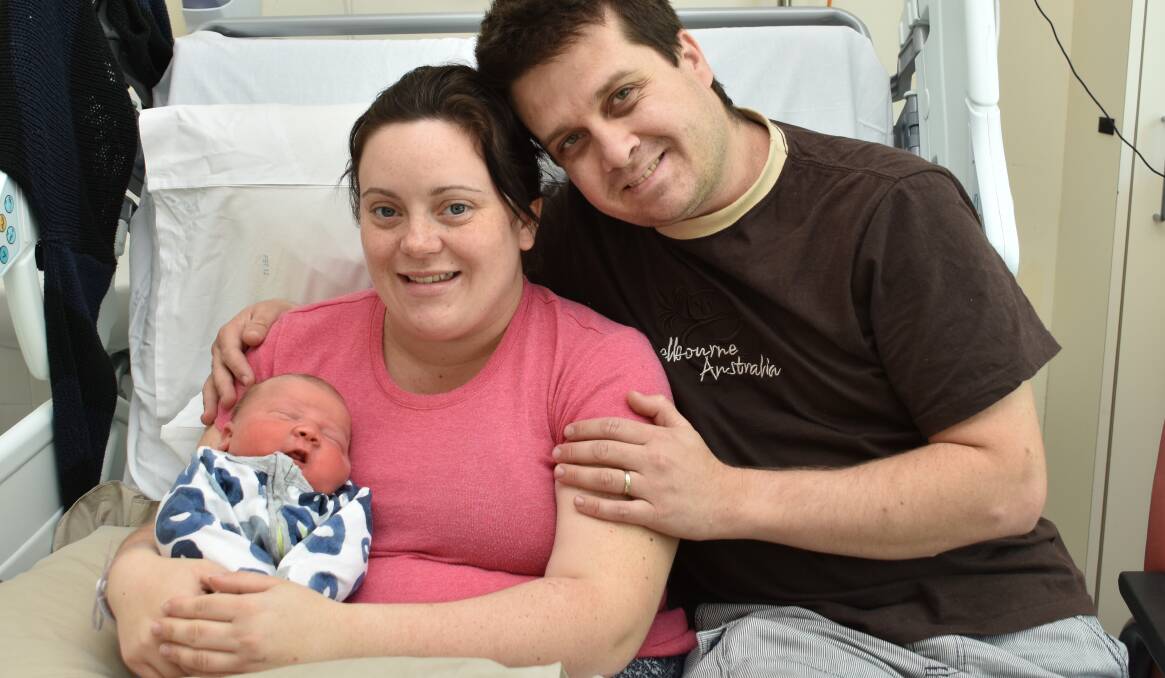 A son Logan Joseph McCarroll was born on May 28 to Rachel Lee and Brad McCarroll of Port Macquarie. He is a first child. Grandparents are Greg and Jeanie McCarroll of Port Macquarie and Arthur and Sharron Thompson of Broke.