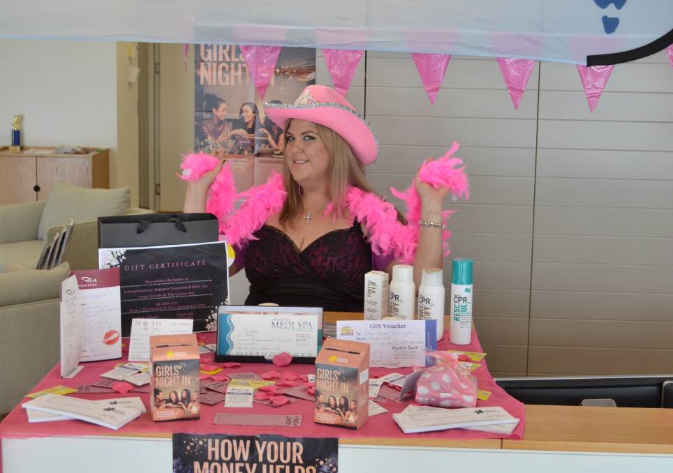Colleen Griffiths invites the public to a Pink Ribbon Day morning tea on Friday and a Girls Night In on Saturday.
