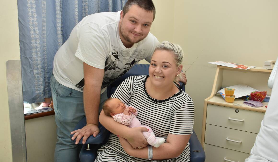 A daughter Nikula Claire-Lee Cook was born at Port Macquarie Base Hospital on June 3. Parents are Sophie Lee O'Dell and Luke Nathan Cook of Kendall. She is a first child and weighed 2.3kgs.