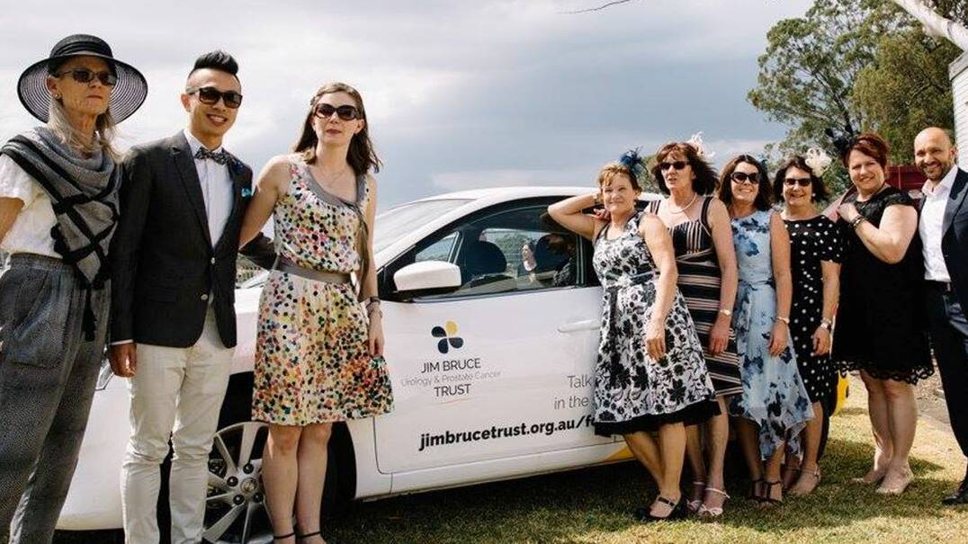 Supporters: Port Urology Centre staff with the Jim Bruce Trust funded vehicle which allows a mobile community urology nurse to visit patients in their homes.