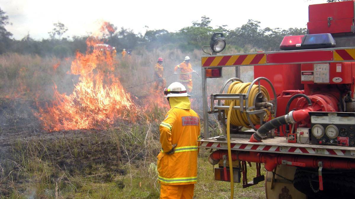 NSW Rural Fire Service issues a high fire warning across the Hastings. File photo.