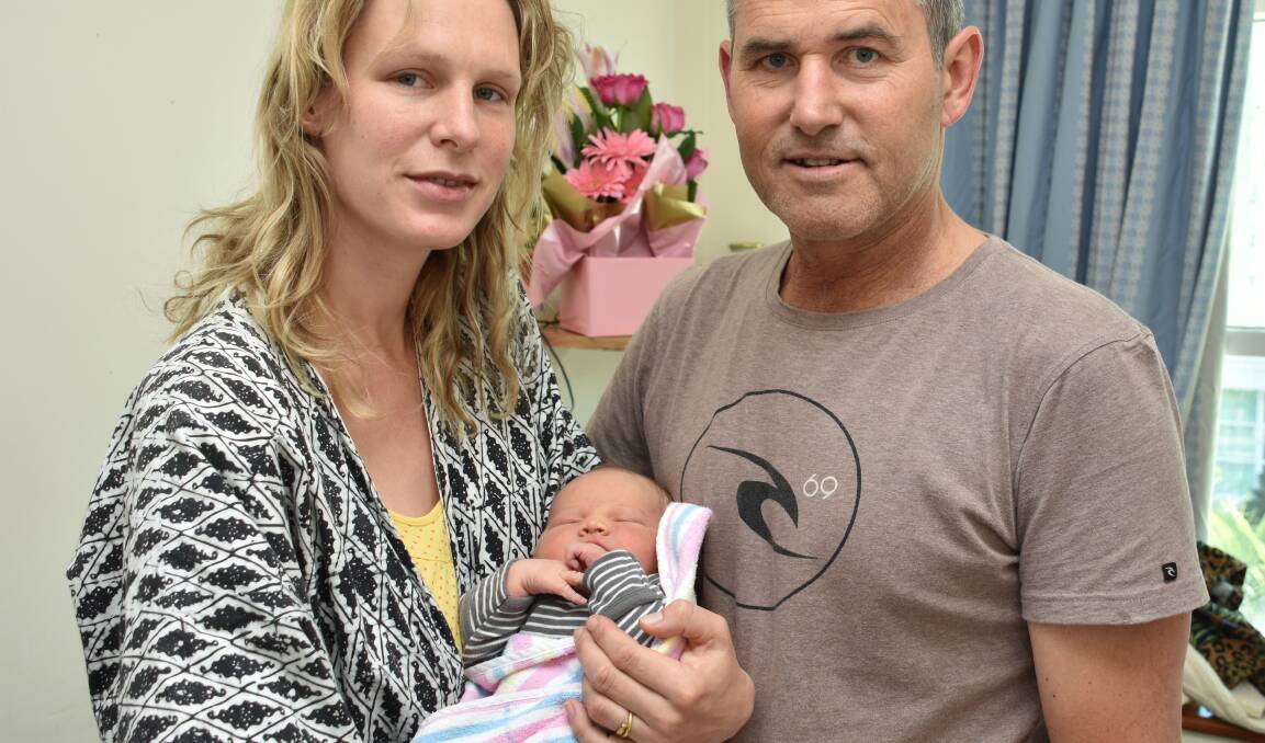 Will Osbourne Thompson was born on May 28. He is a son for Anna and Craig Thompson of Lord Howe Island and brother for Art Johannes, Lena, Rosie and Oki. Grandparents are Renee and Marina Aua of Estonia. Great grandparents are Des and Betty Thompson of Lord Howe Island.