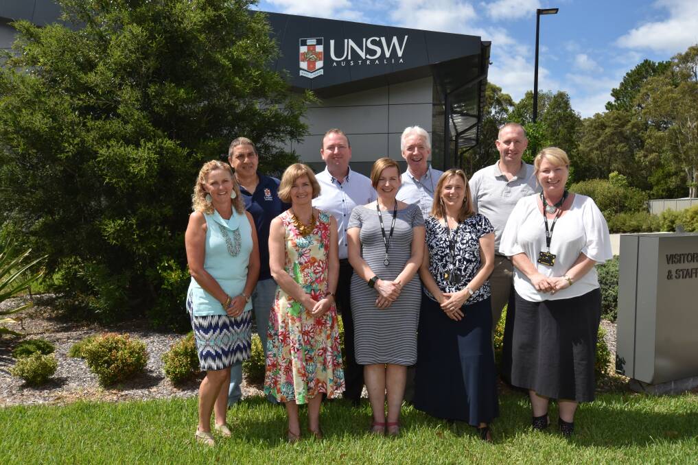 United team: The UNSW Medicine Port Macquarie Campus team has pulled together to get ready for the first year medicine students.