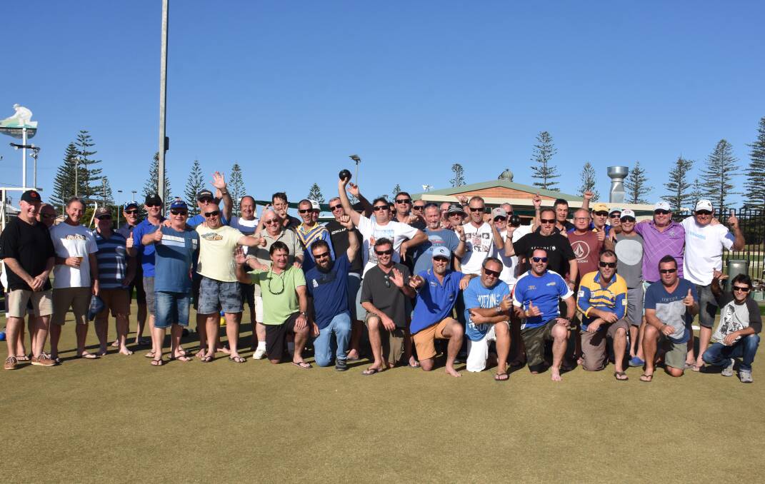 A good crowd turns out to mark the 25th anniversary of the 1991 grand final victory in the Hastings League.