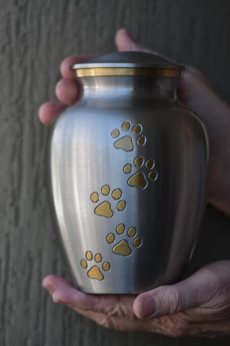 Sign of respect: Pet cremation is an option after the death of much-loved pets.