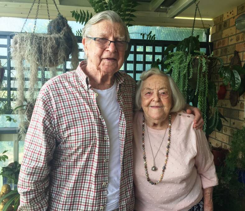 Long and happy marriage: John and Betty Gribble reflect on their 73 years of marriage.