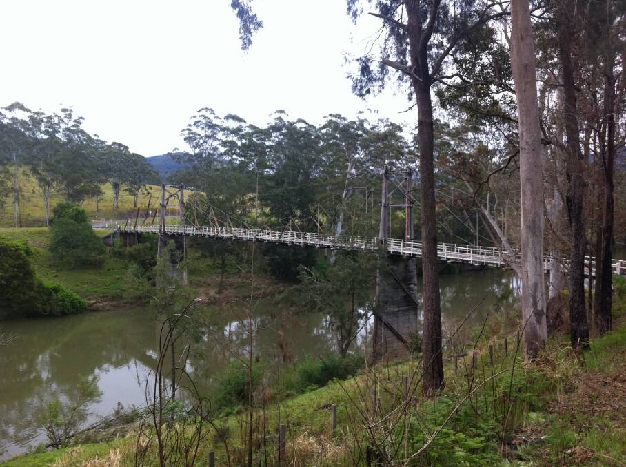 Bridge work: An allocation of $861,176 for Kindee Bridge structural repairs is part of the 2020/21 draft operational plan. Photo: Port Macquarie-Hastings Council