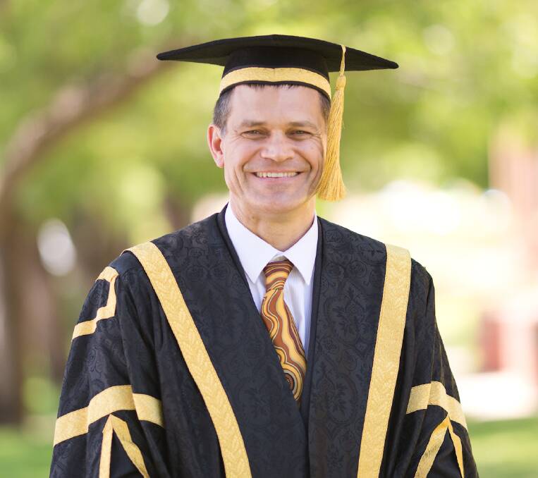 Leadership: Charles Sturt University Vice-Chancellor Professor Andrew Vann will serve in the top job for a second term.