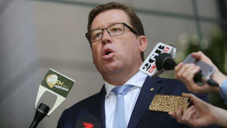 Deputy Premier and Justice and Police Minister Troy Grant is under pressure over the expansion of police powers. Photo: Cole Bennetts