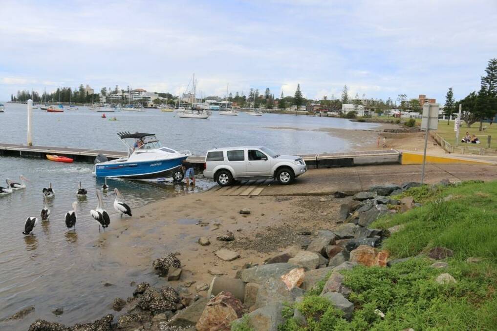 Welcome project: The Westport  
boat ramp upgrade should be complete in August.