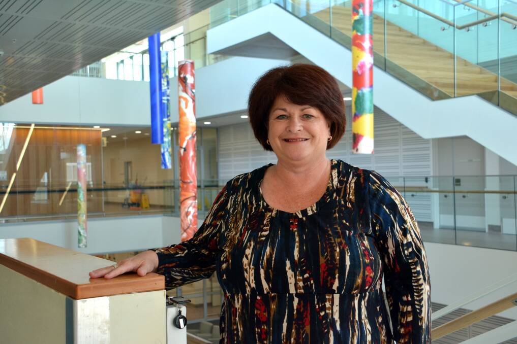 Rewarding career: Port Macquarie Base Hospital director of nursing and midwifery Vicki Simpson is enjoying her new role.