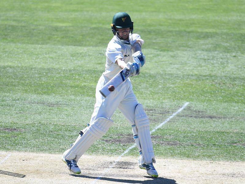 Tasmania's Sheffield Shield final ambitions remain on track after a big first-innings lead over SA.