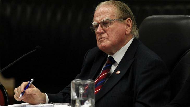 "I don't usually bargain with the government": Fred Nile Photo: Darren Pateman