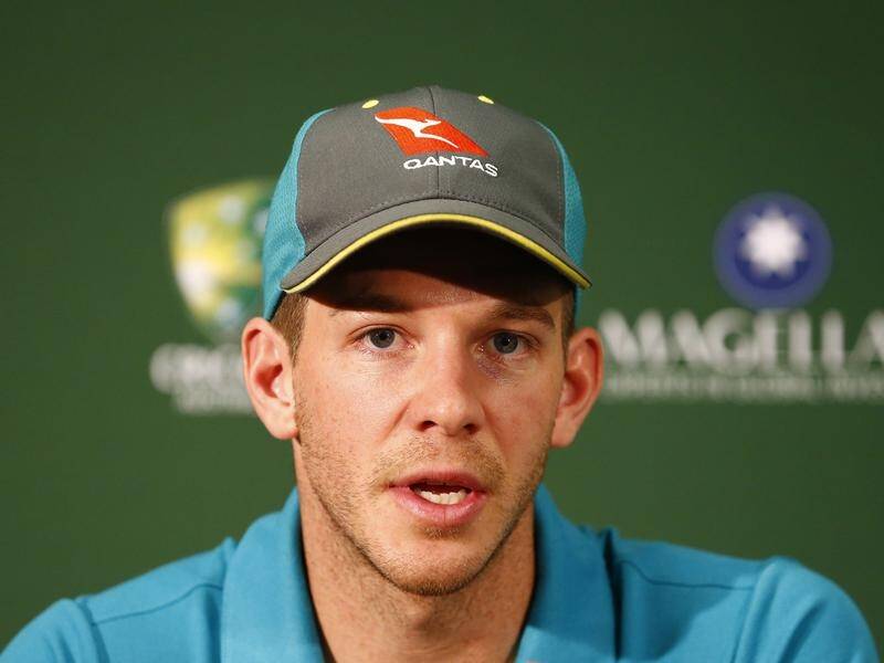 Tim Paine is sitting out the Sheffield Shield to rest for Australia's tour of South Africa (file) .