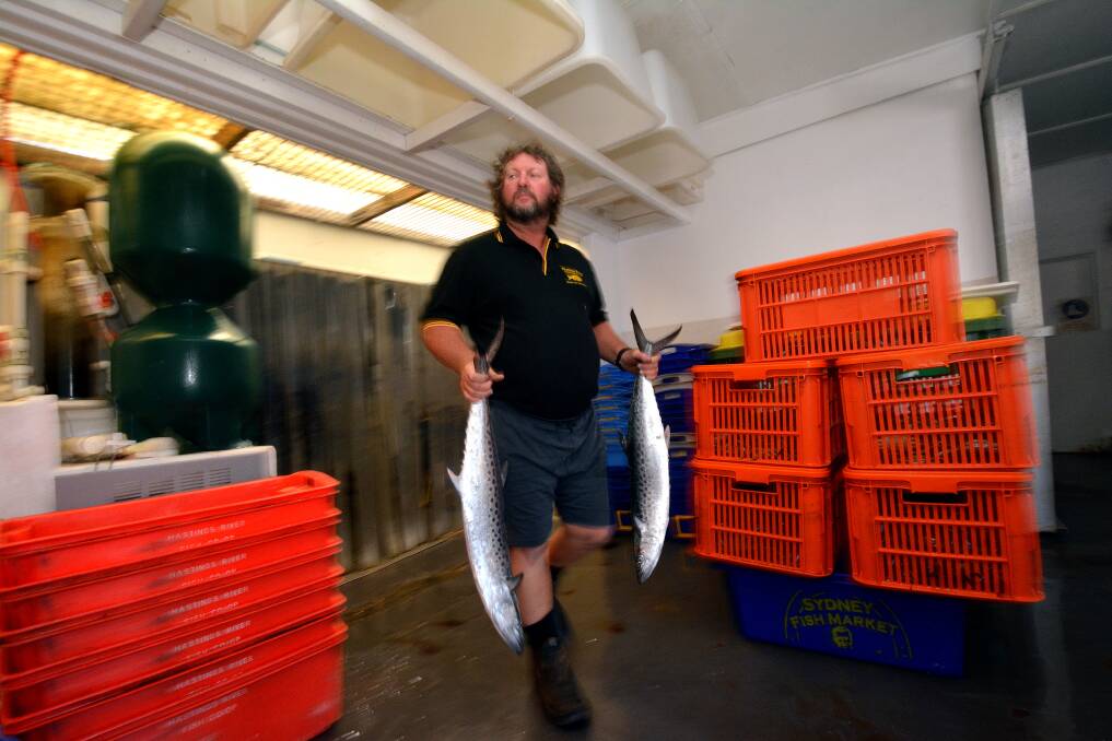 End of an era: Hastings River Fisherman's Co-operative chairman, Paul Hyde, laments the pending closure of the iconic business.  
Pic: Peter Gleeson