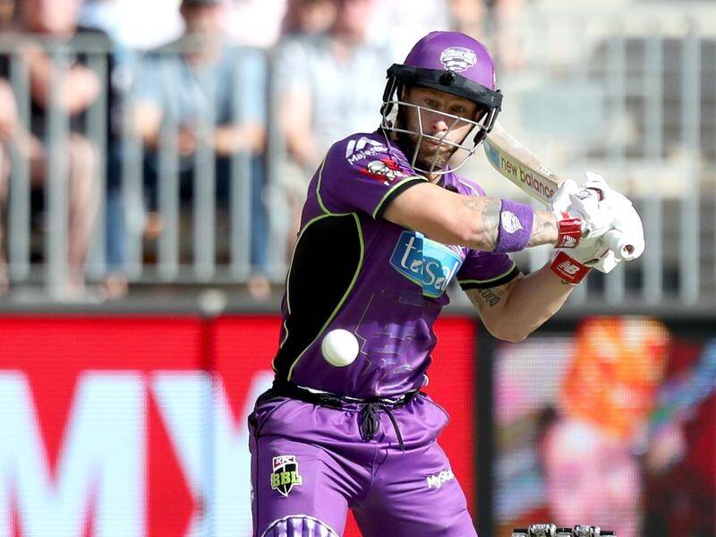 Matthew Wade of the Hurricanes has been fined $6000 for poor conduct by Cricket Australia (file).