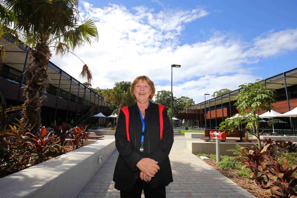 Bright future: Charles Sturt University Port Macquarie head of campus Professor Heather Cavanagh is excited about the move to the purpose-built campus.