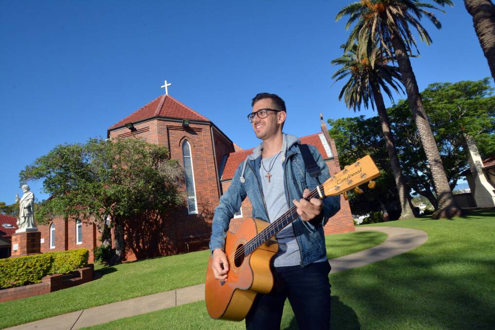 Replace it with hope: Fr Rob Galea calling on the community to united in hope and not pander to the fear peddled by extremists. Pic: PETER GLEESON