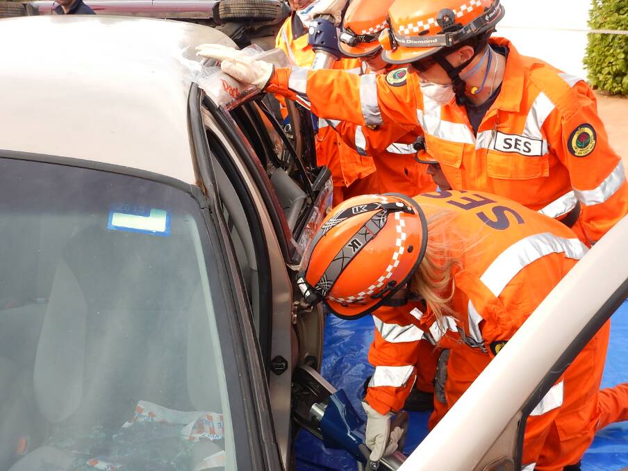 In safe hands: Port Macquarie-Hastings SES team performed well at the State Disaster Rescue Competition last weekend.