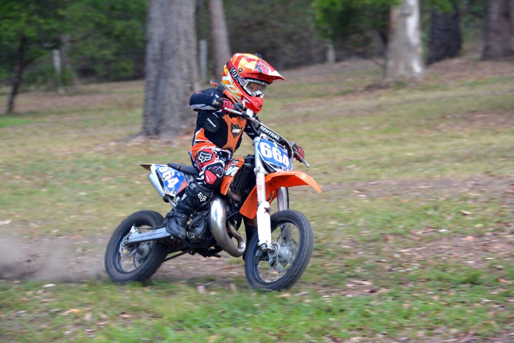 Oliver could be Port Macquarie's next motocross star