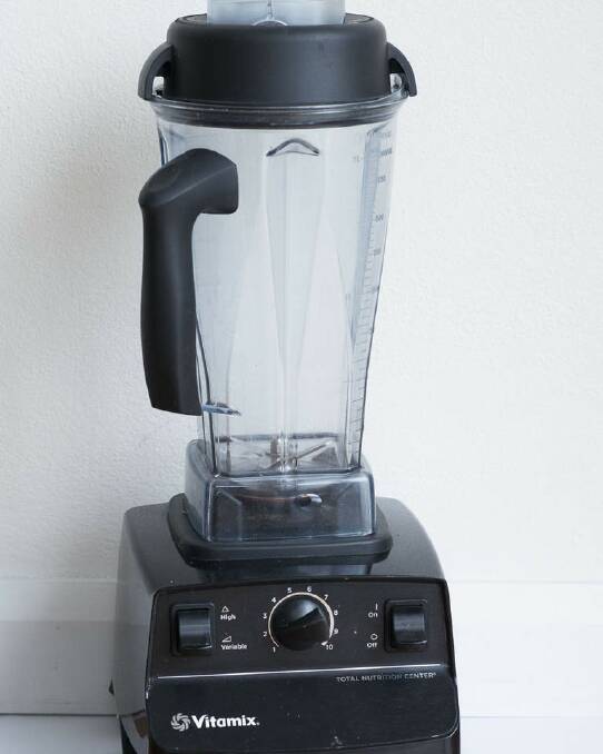Favourite: The Vitamix is used daily for smoothies. Photo: Christopher Pearce