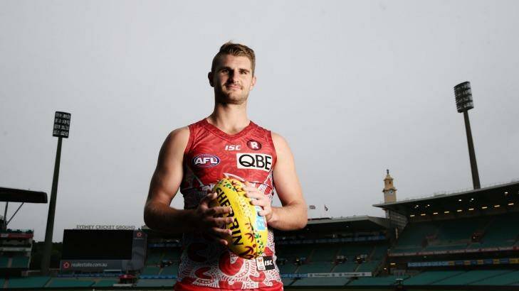 The Sydney Swans, including Harry Marsh (pictured) will play at the SCG tonight. Photo: Louise Kennerley