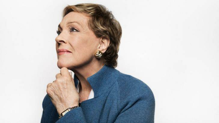 Julie Andrews (pictured) is "so encouraging", says Anna O'Byrne. Photo: Nic Walker