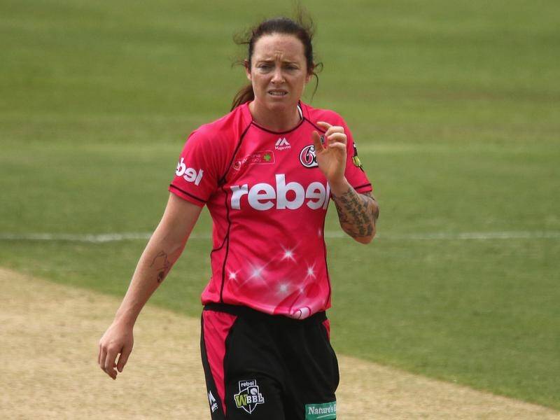 Ellyse Perry says the Sydney Sixers' recruitment of Sarah Coyte (pic) is a WBBL masterstroke.