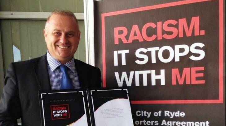 City of Ryde councillor Roy Maggio is in hot water again. Photo: Supplied