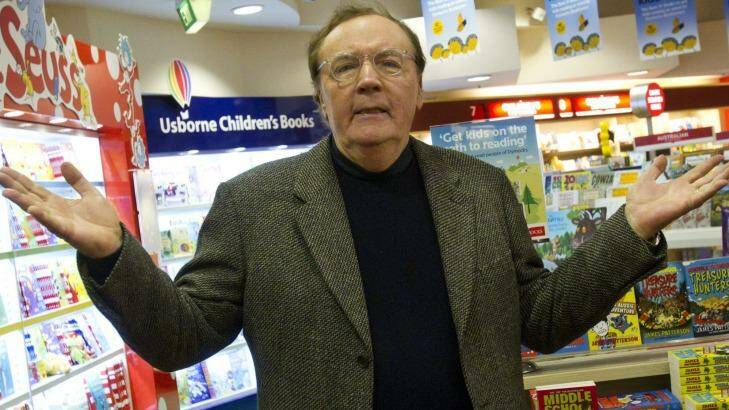 Benefactor: Best-selling author, James Patterson, announces grants to Australian and New Zealand booksellers. Photo: Ryan Stuart