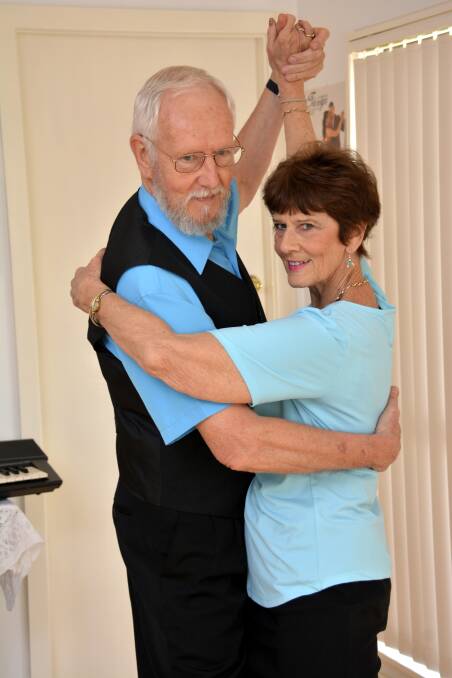 Dance-off: Russell and Sheila MacDougall.