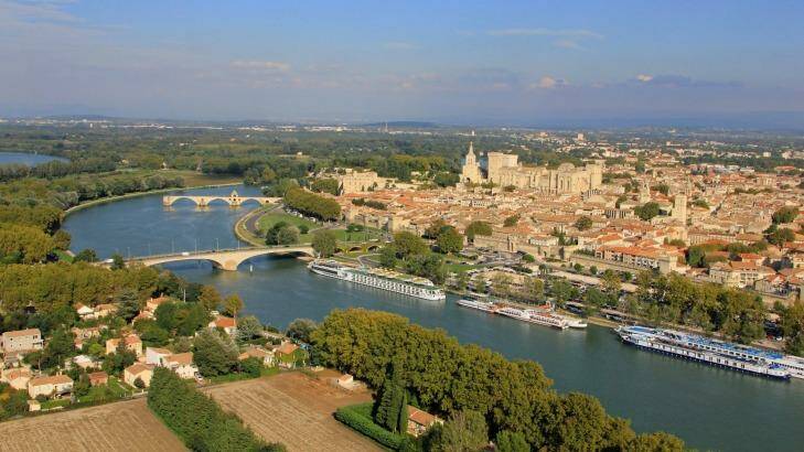 Avignon by the Rhone River features on APT's itineraries for 2016. Photo: Avignon Tourist Office