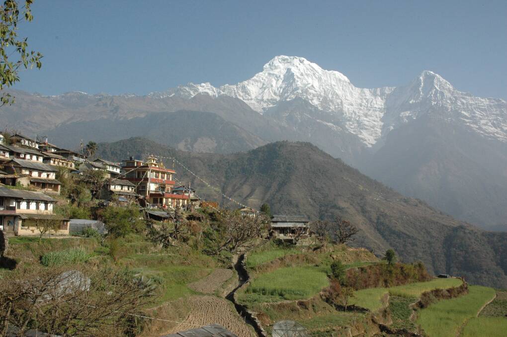 Ghandruk in the Annapurna region.