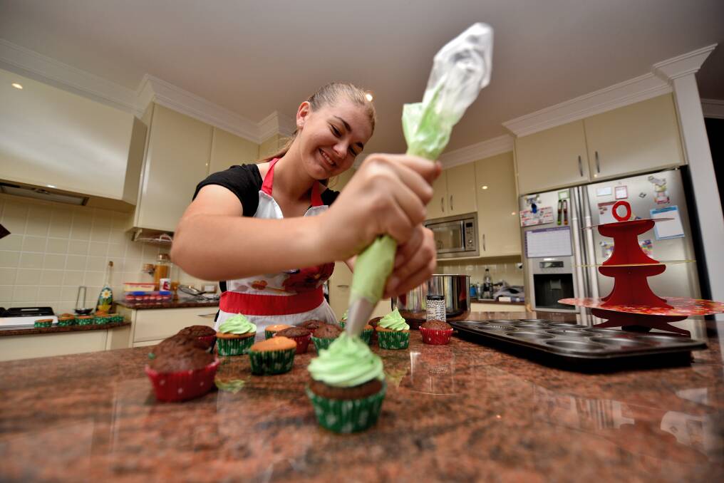 Tempting treats: Tayla Fehon's new business venture is baking up interest in the Hastings community. Pic: MATT ATTARD