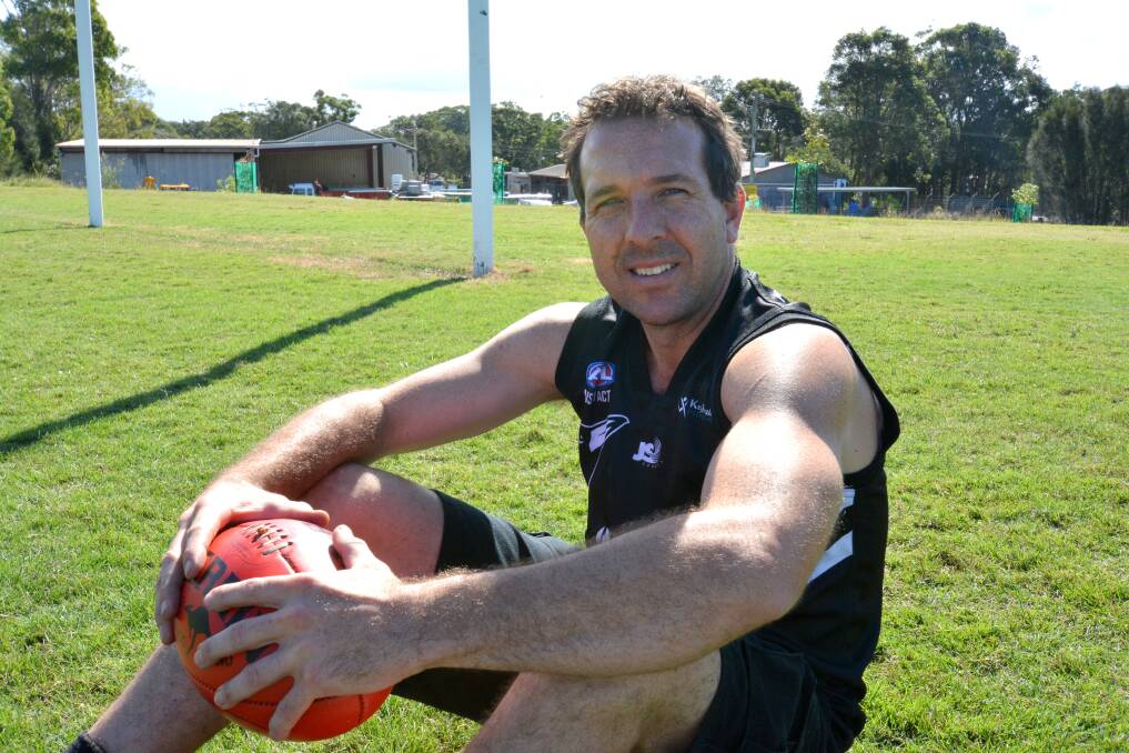 Looking forward to it: Port Macquarie Magpies co-captain Craig Dicker is confident of another good showing at home this weekend.
