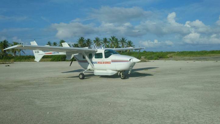 The modified Cessna used in Defence Pacific surveillance patrols.  Photo: Supplied