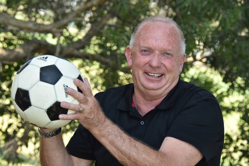 Exciting times: New Football Mid-North Coast chairman Mike Parsons wants to encourage more referees to participate in football in the region.
