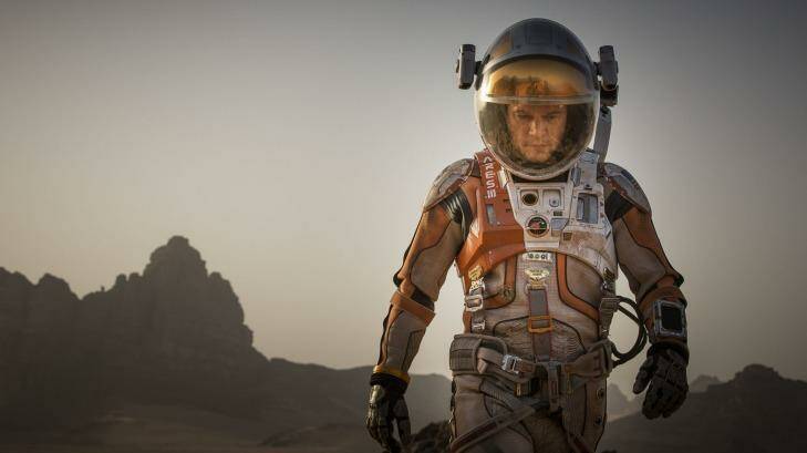 The Martian has grossed more than $US600 million in box office sales so far.
