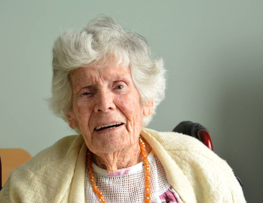 Centenarian: Happy 100th birthday Beryl Robinson.
