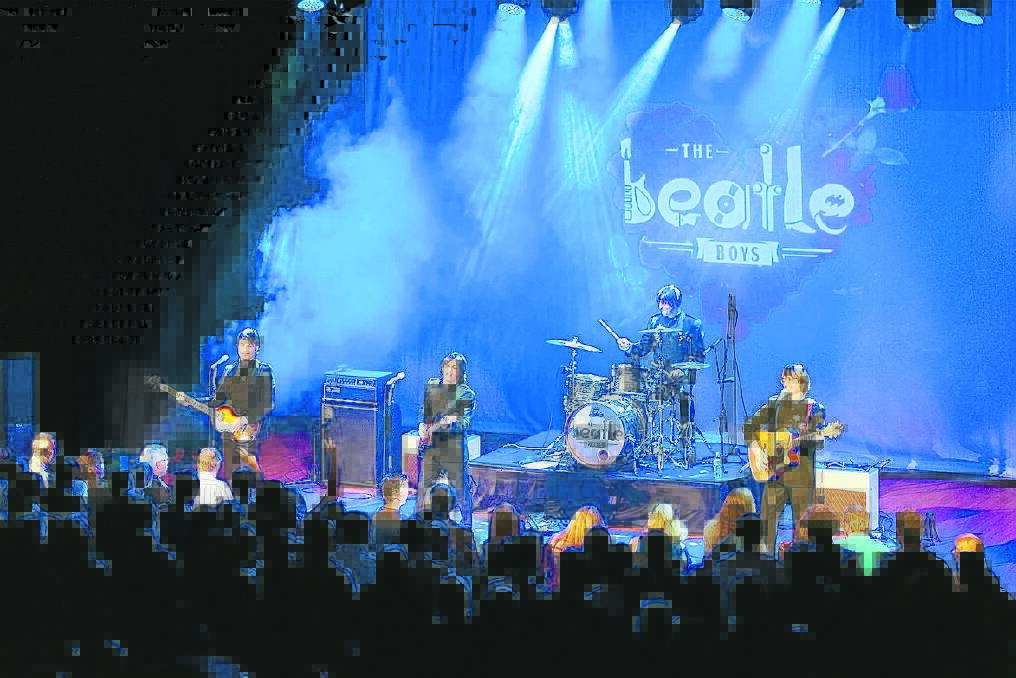 Fabulous: The Beatle Boys pay tribute to John, Paul, George and Ringo across the weekend for Port Macquarie's Beatles Festival.