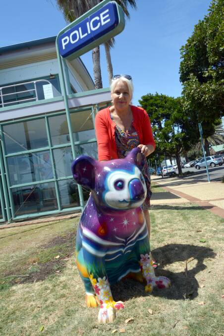 Senseless theft: social media led to the return of Starry Soul, pictured with Hello Koala project manager Linda Hall. Pic: PETER GLEESON