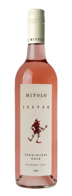 Mitolo Jester Sangiovese Rose 2014, McLaren Vale, $25. Photo: Supplied