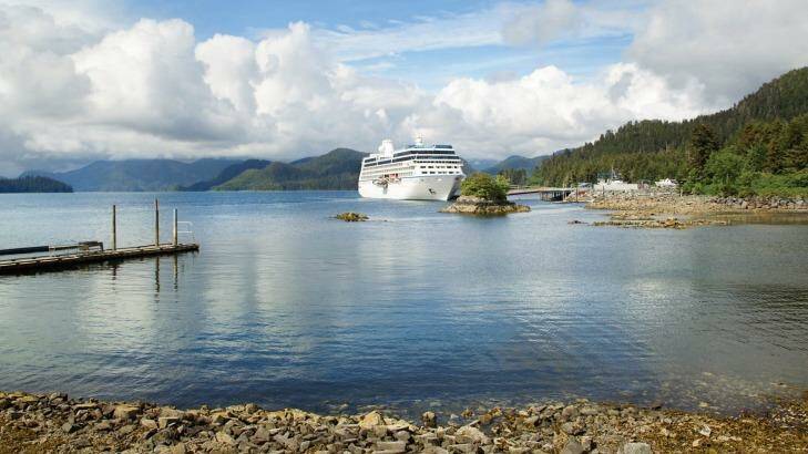 Oceania Regatta in Alaska for International Cruises. Photo: Supplied