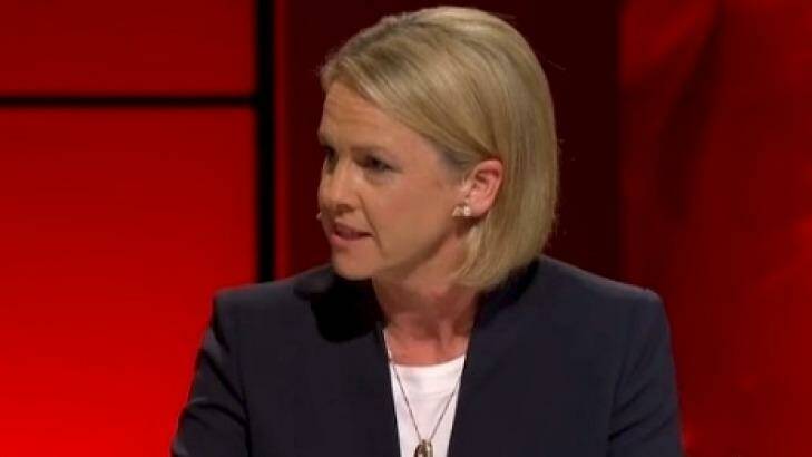 Assistant Health Minister Fiona Nash said that after "significant investment" in policing borders and streets to combat ice supply, work was needed to "reduce demand" for the drug. Photo: ABC